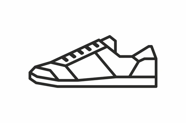 Sneakers icône vectorielle — Image vectorielle