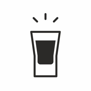 Kokteyl vektör simgesi