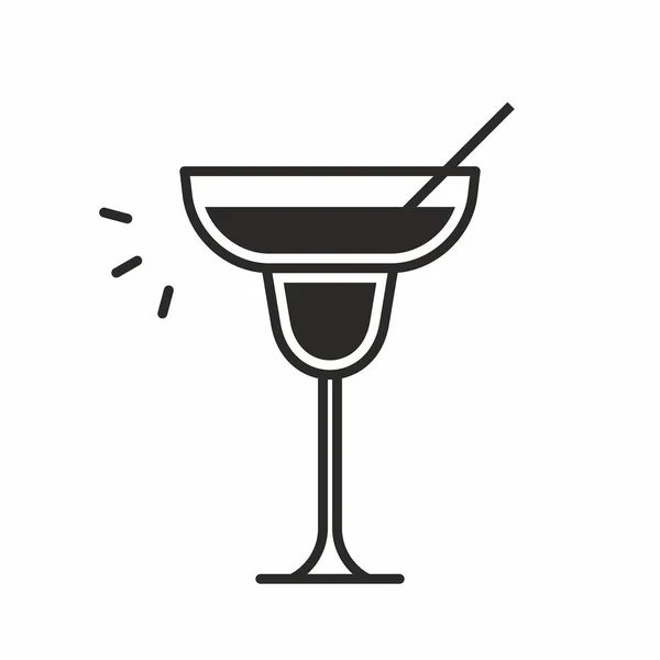 Cocktail vektor ikon — Stock vektor