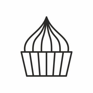 Cupcakes vektör simgesi