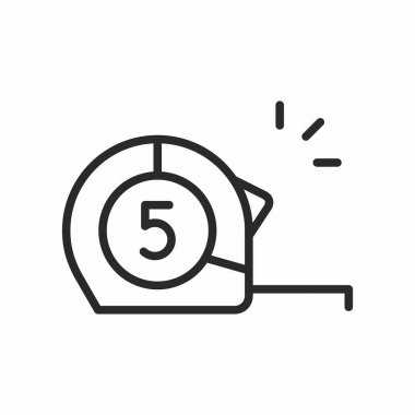 İnşaat rulet simgesi