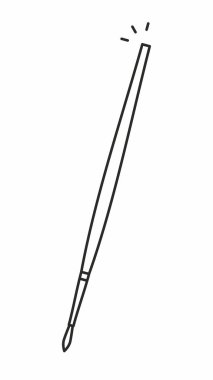 Fırça vektör simgesi