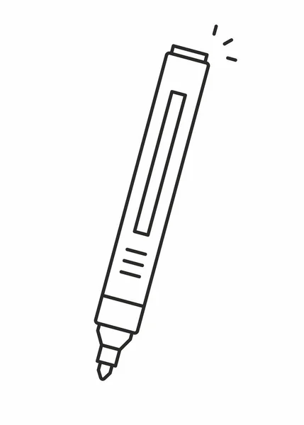 Markierungsvektorsymbol — Stockvektor