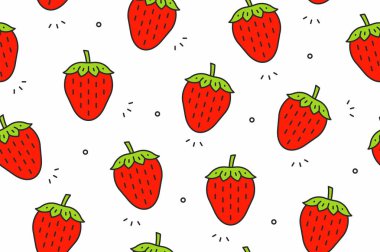 Çilek pürüzsüz desen