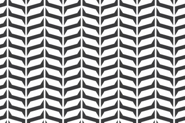 siyah-beyaz kesintisiz geometrik desen
