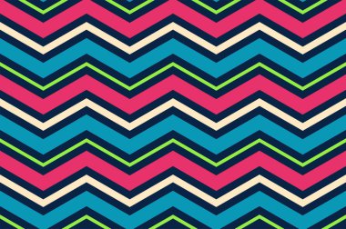 renkli kesintisiz geometrik desen