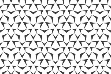  siyah-beyaz kesintisiz geometrik desen