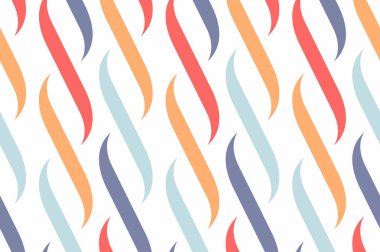 renkli kesintisiz geometrik desen