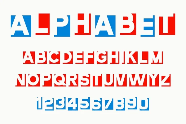Алфавитные Буквы Вырезанные Бумаги — стоковый вектор