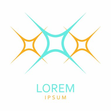 Yaratıcı soyut vektör logo tasarım şablonu