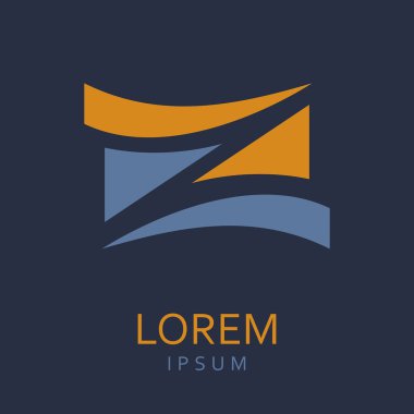 Yaratıcı soyut vektör logo tasarım şablonu