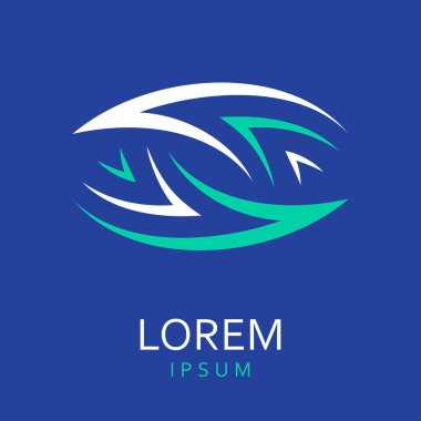 Yaratıcı soyut vektör logo tasarım şablonu