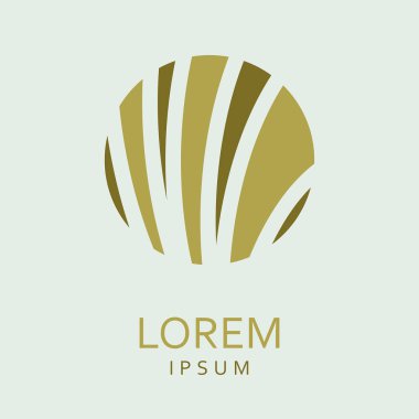 Yaratıcı soyut vektör logo tasarım şablonu