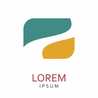 Yaratıcı soyut vektör logo tasarım şablonu