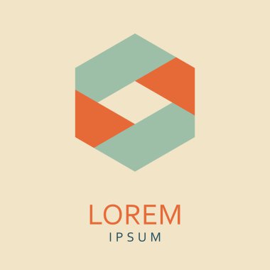 Yaratıcı soyut vektör logo tasarım şablonu