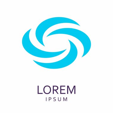 Yaratıcı soyut vektör logo tasarım şablonu