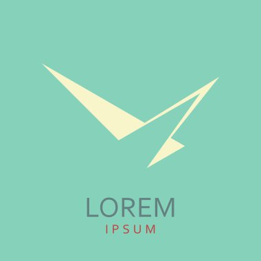 Yaratıcı soyut vektör logo tasarım şablonu