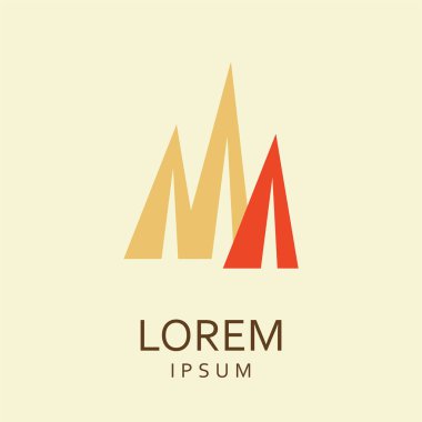 Yaratıcı soyut vektör logo tasarım şablonu