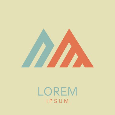 Yaratıcı soyut vektör logo tasarım şablonu