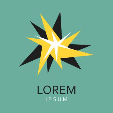 Yaratıcı soyut vektör logo tasarım şablonu