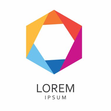 Yaratıcı soyut vektör logo tasarım şablonu