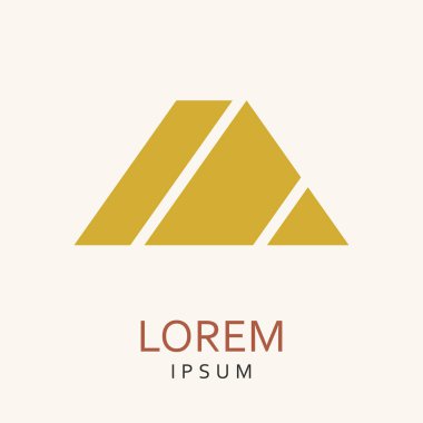 Yaratıcı soyut vektör logo tasarım şablonu