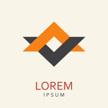 Yaratıcı soyut vektör logo tasarım şablonu