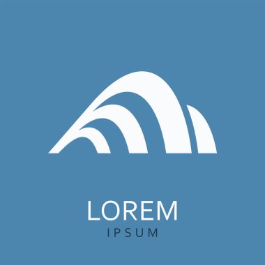 Yaratıcı soyut vektör logo tasarım şablonu