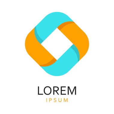 Yaratıcı soyut vektör logo tasarım şablonu