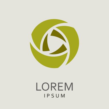 Yaratıcı soyut vektör logo tasarım şablonu