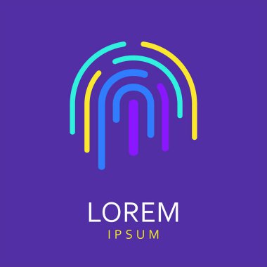 Yaratıcı soyut vektör logo tasarım şablonu