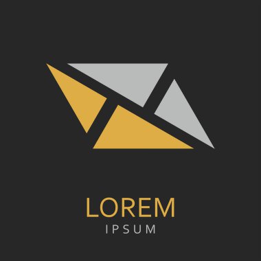 Yaratıcı soyut vektör logo tasarım şablonu