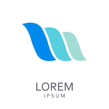 Yaratıcı soyut vektör logo tasarım şablonu