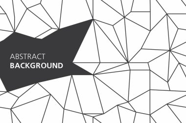 Siyah ve beyaz arka plan. Minimalist tasarım, yaratıcı concep