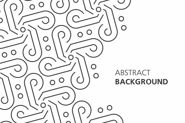 Черно Белый Абстрактный Фон Минималистический Дизайн Креативная Концепция — стоковый вектор