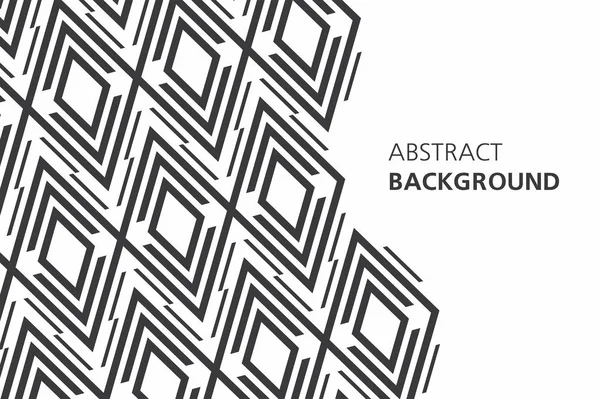 Zwart Wit Abstracte Achtergrond Minimalistisch Design Creatieve Concep — Stockvector