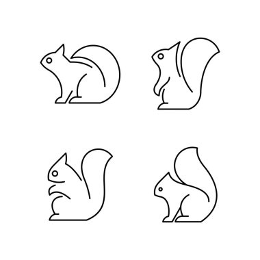 Sincaplar çizgisi simgeleri. Simge tasarımı. Şablon ögeleri