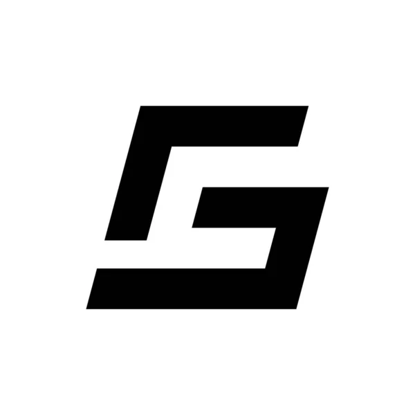Логотип Буквы Дизайн Икон Шаблоны Векторный Знак — стоковый вектор