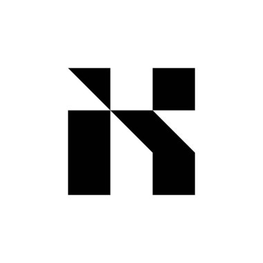 K harfi logosunu görmeniz gerekir. Simgesi tasarım. Şablon öğeleri - vektör işareti