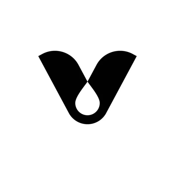 Bokstaven Logotypen Ikon Design Mall Element Vector Tecken — Stock vektor