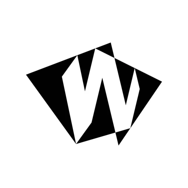 Písmeno Logo Ikona Designu Prvky Šablony Vektor Znamení — Stockový vektor