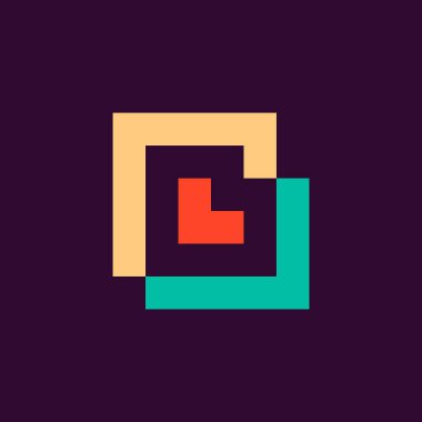 O harfi logosunu görmeniz gerekir. Simgesi tasarım. Şablon öğeleri - vektör işareti