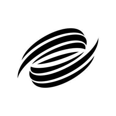 Soyut logo. Simge tasarımı. Şablon ögeleri - vektör işareti