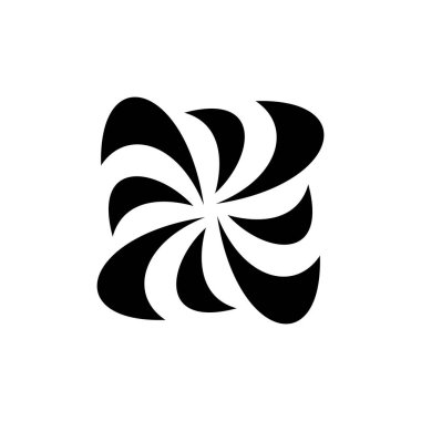 Soyut logo. Simge tasarımı. Şablon ögeleri - vektör işareti