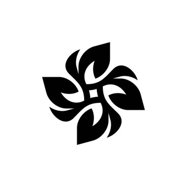 Soyut logo. Simge tasarımı. Şablon ögeleri - vektör işareti