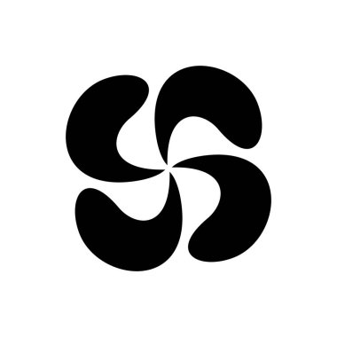 Soyut logo. Simge tasarımı. Şablon ögeleri - vektör işareti