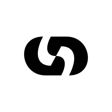 Soyut logo. Simge tasarımı. Şablon ögeleri - vektör işareti