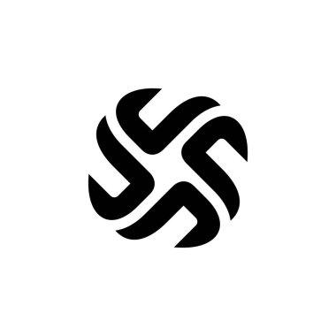 Soyut logo. Simge tasarımı. Şablon ögeleri - vektör işareti