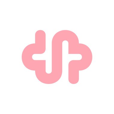 Soyut logo. Simge tasarımı. Şablon ögeleri - vektör işareti