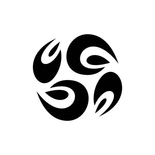 Abstraktes Logo Symboldesign Vorlagenelemente Vektorzeichen — Stockvektor